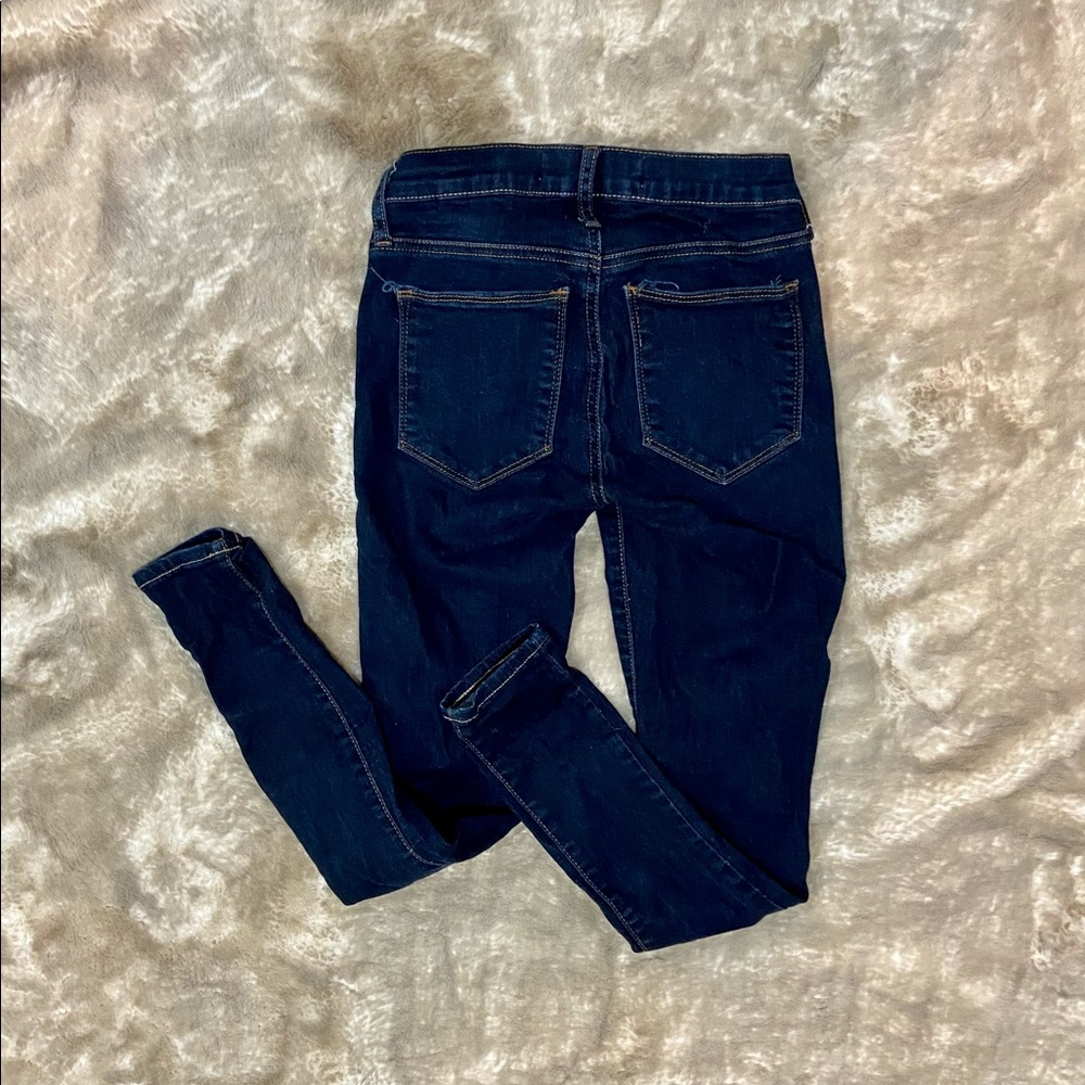 Gap 25R Dark Jean Easy Leggings - Picture 2 of 5